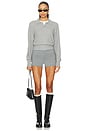 view 5 of 5 Mattelyn Polo Sweater in Heather Grey
