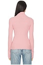 view 3 of 4 Magnolia Turtleneck in Mauve