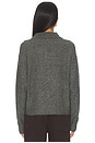 view 3 of 4 Ivy Polo Sweater in Charcoal