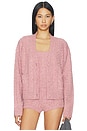 view 1 of 4 Juliee Cardigan in Mauve