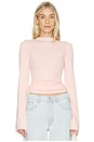 view 1 of 4 Joelle Funnel Neck Sweater in Pink