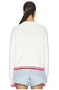 view 3 of 4 Cayden Lobster Sweater in Cream Multi