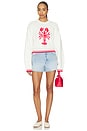 view 4 of 4 Cayden Lobster Sweater in Cream Multi