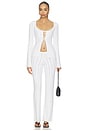 view 4 of 5 GILET POLLY in Ivory