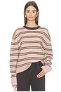 view 1 of 4 Kristin Stripe Pullover in Pink Multi