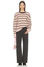view 5 of 4 Kristin Stripe Pullover in Pink Multi