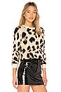view 2 of 4 SPEAK UP 풀오버 스웨터 in Metallic Leopard
