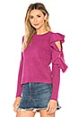 view 2 of 4 Boss Woman Top in Fuchsia