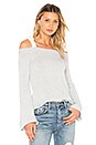 view 1 of 4 SUÉTER CON HOMBRO ATADO MERCER in Grey
