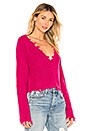 view 2 of 4 Prospect Sweater in Fuchsia