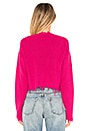view 3 of 4 Prospect Sweater in Fuchsia