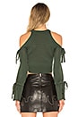 view 3 of 4 Girl Gang Top in Evergreen