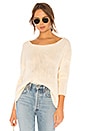 view 1 of 4 Sheer Sweater in Cream