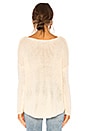view 3 of 4 Sheer Sweater in Cream