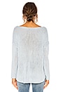 view 3 of 4 Sheer Sweater in Light Blue