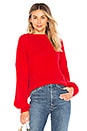 view 1 of 4 Lovely Sweater in Red