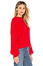 view 2 of 4 Lovely Sweater in Red