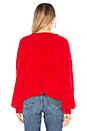 view 3 of 4 Lovely Sweater in Red
