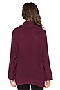 view 3 of 3 JERSEY ALEXA in Dark Burgundy