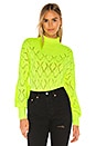 view 1 of 4 Rylee Sweater in Neon Green