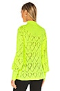 view 3 of 4 Rylee Sweater in Neon Green