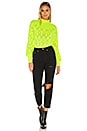 view 4 of 4 Rylee Sweater in Neon Green