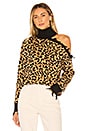 view 1 of 5 Arlington Sweater in Brown Leopard