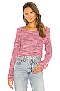 view 1 of 4 Deva Top in Multi Raspberry