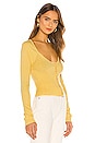 view 2 of 4 Acima Cardigan in Yellow