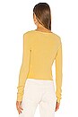 view 3 of 4 Acima Cardigan in Yellow