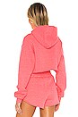 view 3 of 4 Zest Hoodie in Neon Pink