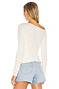 view 3 of 5 Angela Off Shoulder Sweater in White