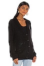 view 2 of 4 Jordyn Oversized Cardigan in Black