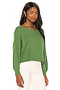 view 2 of 4 Kait Blouson Sweater in Green