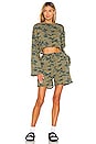 view 4 of 4 Cropped Oversized Tee in Camo