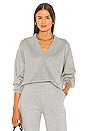 view 1 of 4 Damian Sweater in Dark Heather Grey