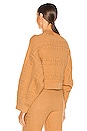 view 4 of 5 Missy Off Shoulder Sweater in Camel