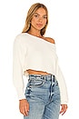 view 2 of 4 Camille Off Shoulder Sweater in White