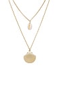 view 2 of 2 Jaime Necklace in Gold