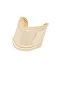 x Maggie MacDonald Paola Cuff in Gold