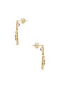 view 2 of 2 PENDIENTES KOURTNIE in Gold