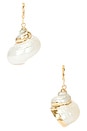 view 3 of 3 BOUCLES D'OREILLES ANA in Ivory