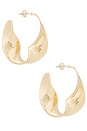 view 2 of 3 NAOMI 귀걸이 in Gold
