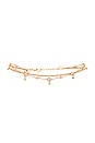 view 2 of 3 Cecelia Anklet in Gold