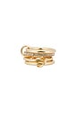 view 1 of 2 ANILLO CORDELIA in Gold
