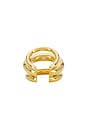 view 3 of 3 Nidia Ear Cuff in Gold
