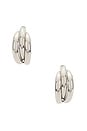 view 1 of 2 PENDIENTES HARLEY in Silver