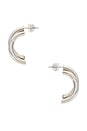 view 2 of 2 PENDIENTES HARLEY in Silver