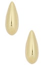 view 1 of 2 BRINCOS SOLARE in Gold