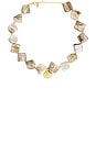 view 1 of 3 Margo Necklace in Gold Pearl